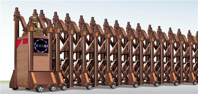 鋁合金伸縮門 19001鋁合金伸縮門 獅王門